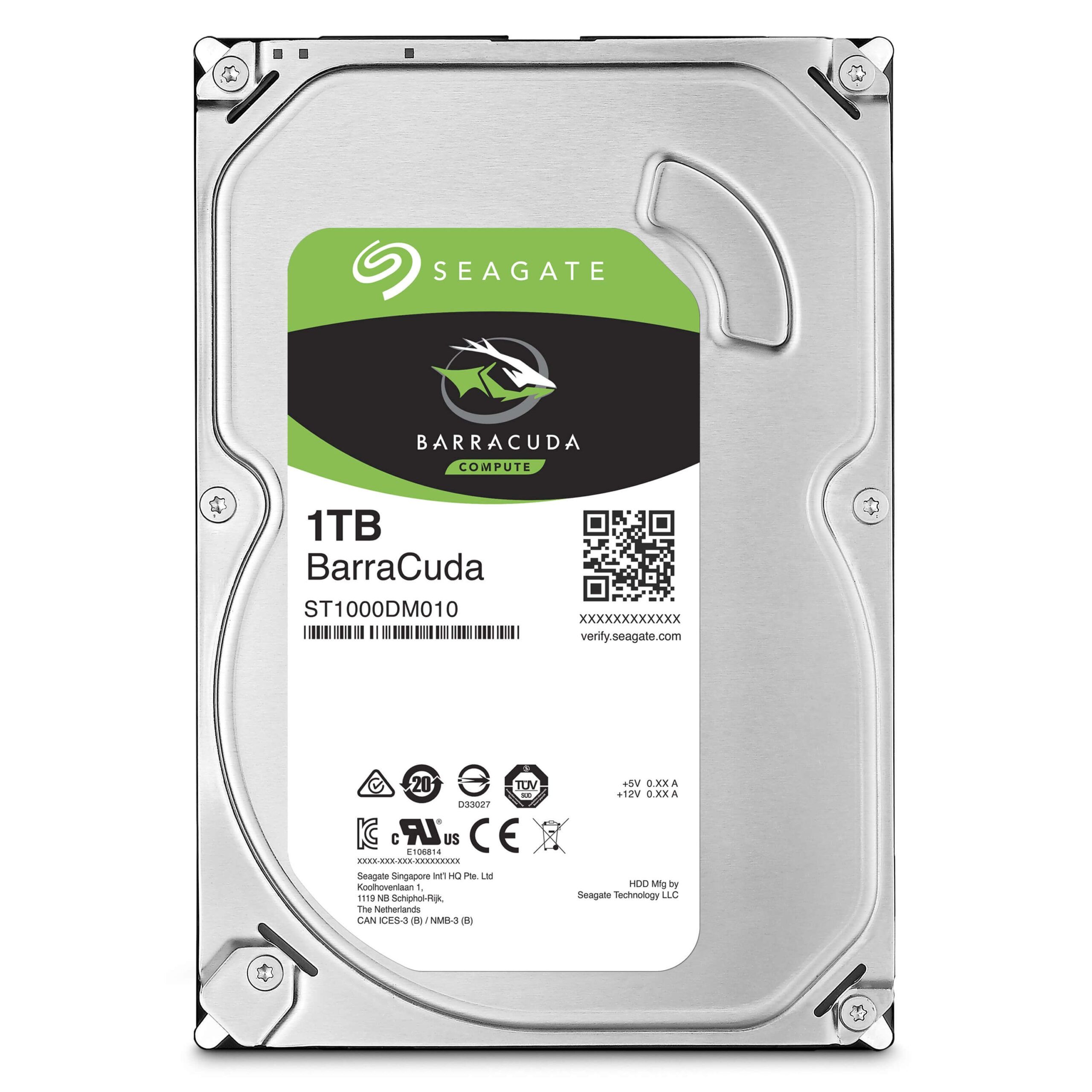 DISCO DURO SEAGATE BARRACUDA 1TB 7200 RPM 64MB (ST1000DM010)