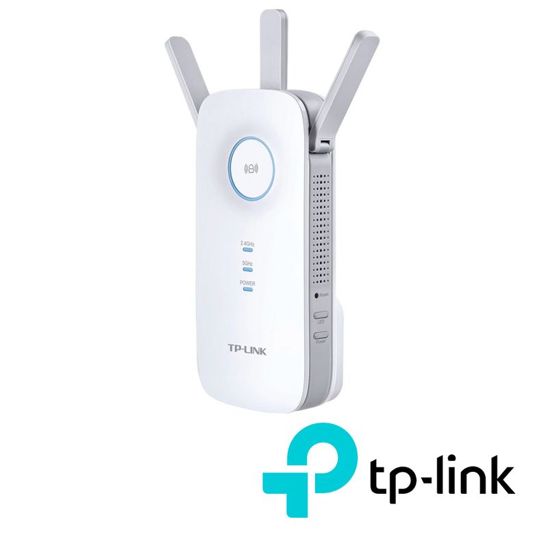 Extensor de Cobertura TP-Link RE450 Wi-Fi Dual Band Gigabit AC1750