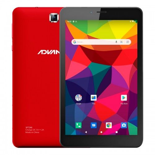 Tablet advance prime pr5860, 8 1280x800, android10 go, 3g, dual sim, 16gb, ram 1gb.