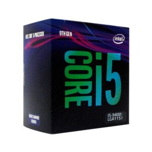 Procesador intel core i5-9400, 2.90 ghz, 9 mb caché l3, lga1151, 65w, 14 nm.tecn