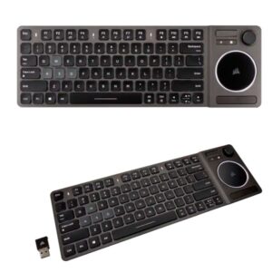 TECLADO CORSAIR K83, INALÁMBRICO, MULTIMEDIA, PANEL TÁCTIL (CH-9268046-SP)