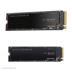 DISCO SOLIDO WD BLACK SN750 PCLE GEN 3 M.2 2280 1 TB VL/VE 3100/1600