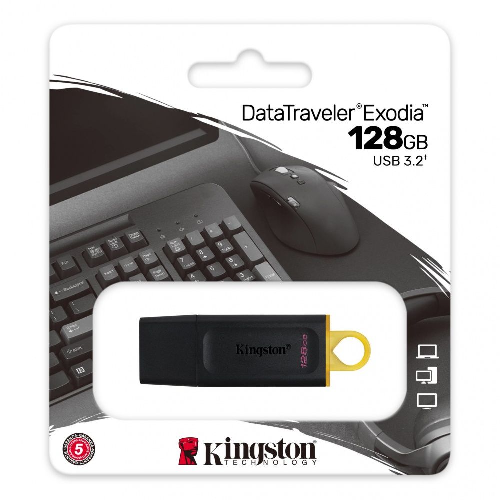 Memoria USB 3.2 Kingston Exodia DTX 128GB