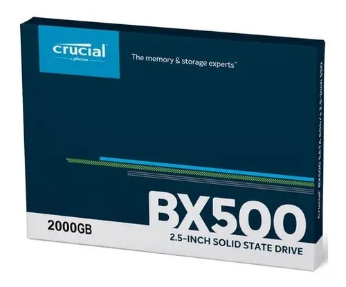 Disco sólido interno Crucial CT2000BX500SSD1 2TB