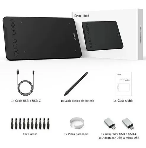 TABLETA GRAFICA XP-PEN DECO MINI 7
