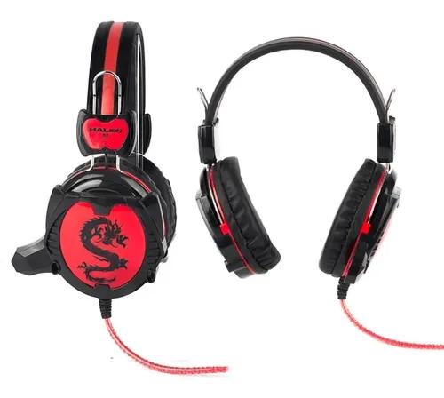 Auricular Gamer Halion S2 Dragon Con Microfono