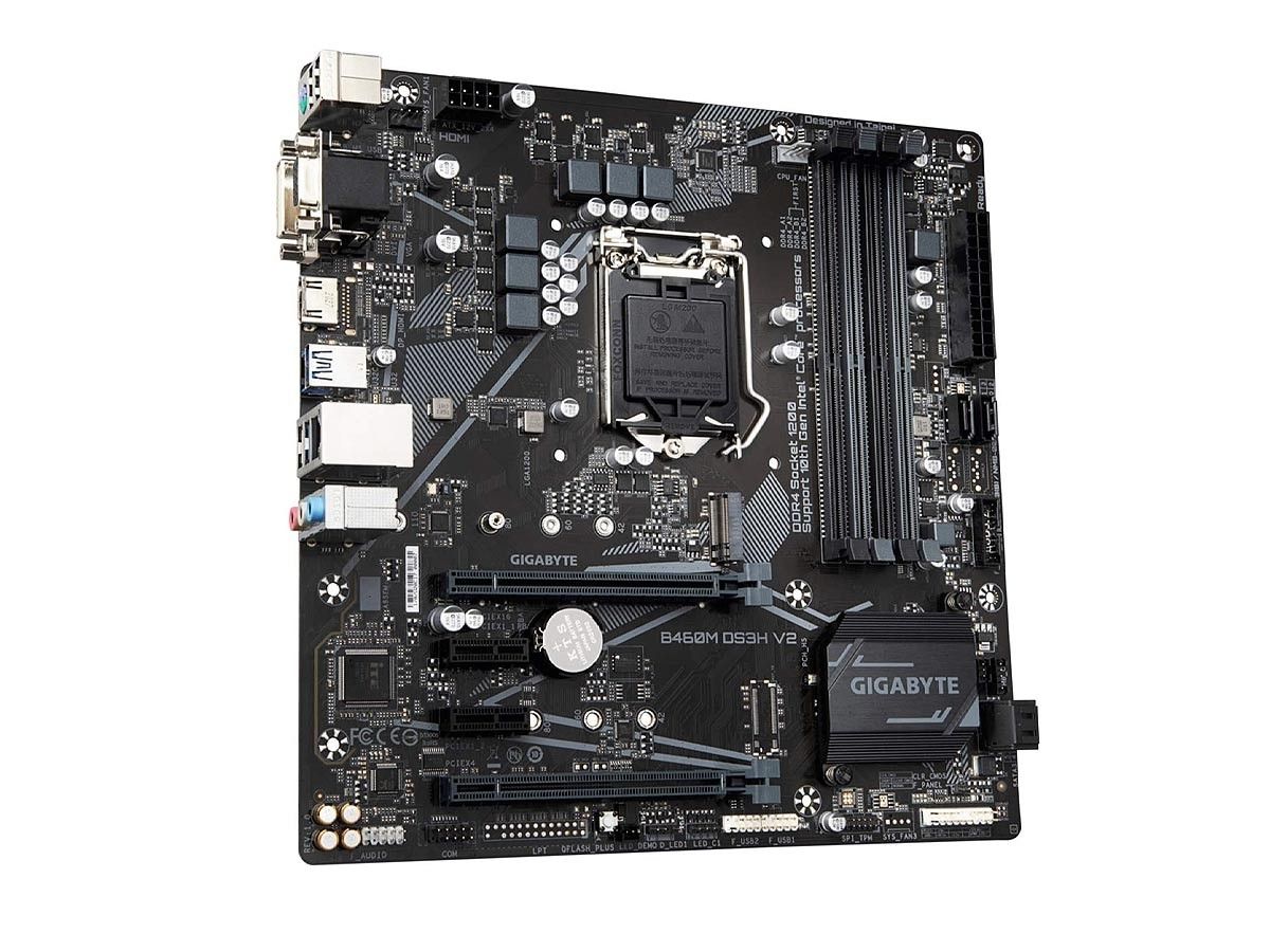 Motherboard Gigabyte B460m Ds3h V2 Lga1200 Ddr4 Sata 6.0gb